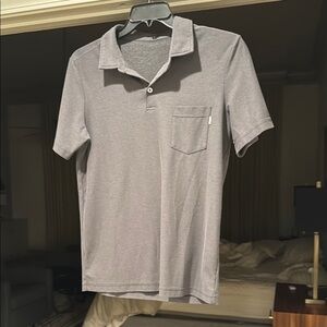 Vuori Ace Gray Polo Shirt